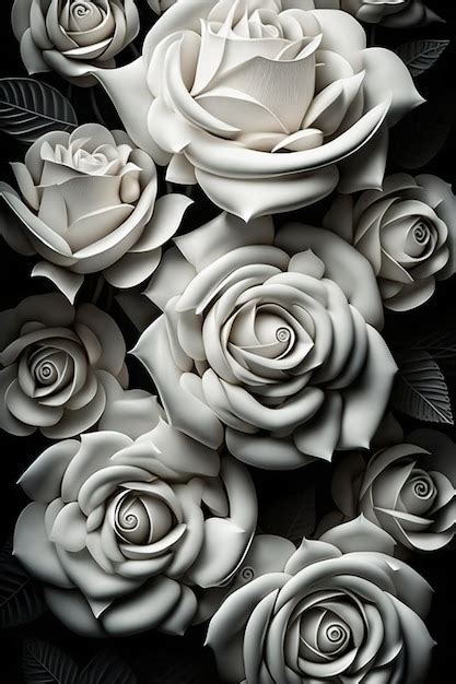 Black And White Rose Wallpaper Hd - Infoupdate.org