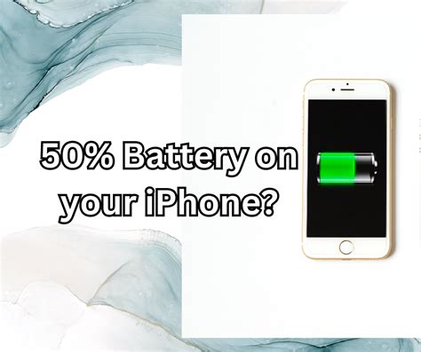 How Long Does 50% Battery Last On iPhones? (REVEALED! 2024) – Mobile ...