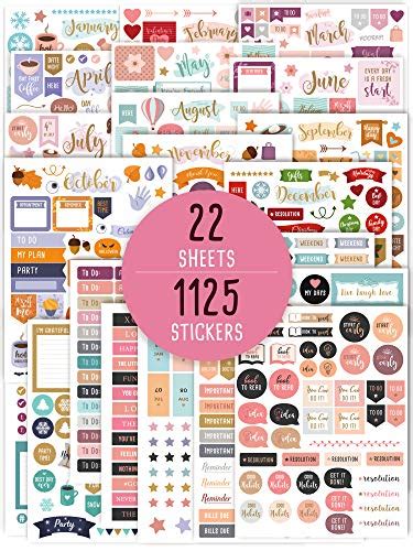 Best Monthly Planners With Stickers