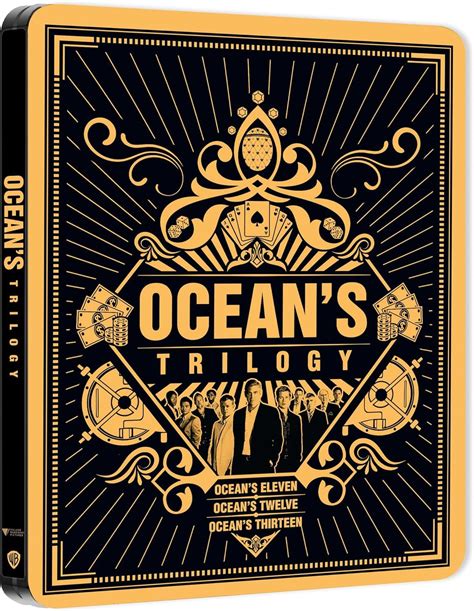 Soderbergh Steven Ocean'S Trilogy (Steelbook) (4K+Br) Blu Ray 4K Uhd ...