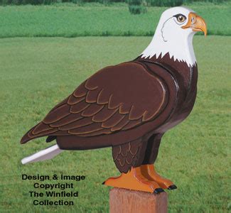 Layered Birds - 3D Life-Size Eagle Woodcraft Pattern