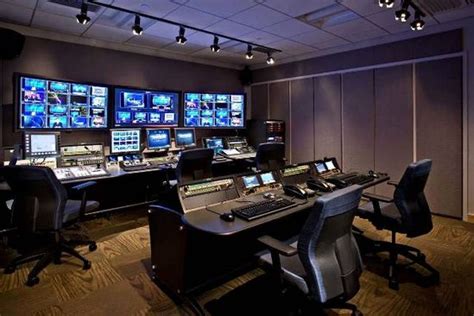 Tv Studio Control Room Equipment