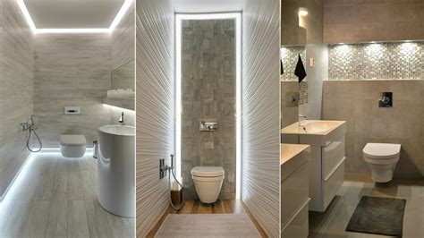 Top 100 small bathroom lighting ideas 2023 - LED recessed lights for bathroom decoration - YouTube