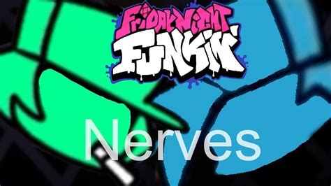 FNF - Nerves (Garcello Mod) | Peace gesture, Nerve, Neon signs