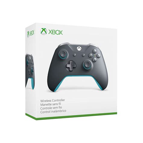 Microsoft Xbox One Wireless Controller – Grey and Blue (Open Box) - Elcytec