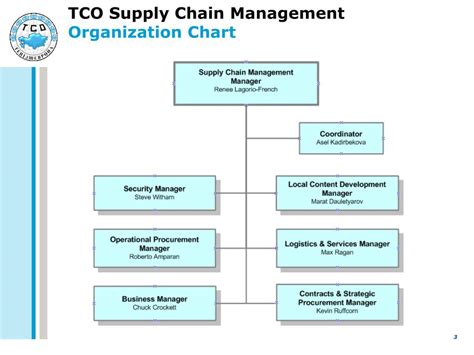 Scm Organization Chart