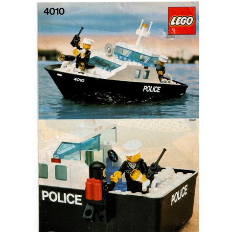 LEGO Police Rescue Boat Set 4010 Instructions | Brick Owl - LEGO ...