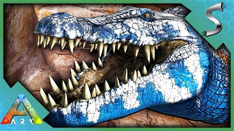 THIS THING IS GIGANTIC! TAMING THE DEINOSUCHUS! - Ark: Survival Evolved ...