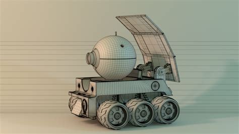 Planet 51 Rover 3D Model .obj .3ds .c4d - CGTrader.com