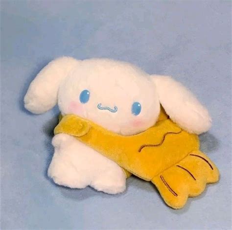 cinnamoroll kawaii stuffed plushie taiyaki doll, Hobbies & Toys, Toys ...