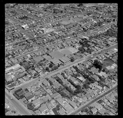 Richmond road | Auckland, New zealand, Aerial photograph