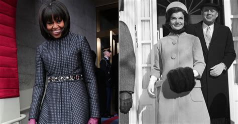 See What First Ladies Wore For Inauguration Day | POPSUGAR Fashion