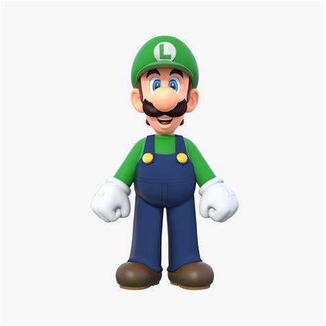 Luigi 3D model - 3DModels.org