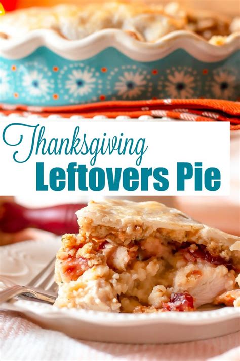 How-To Make a Thanksgiving Leftovers Pie | Recipe | Turkey pot pie easy, Leftover pie, Turkey ...