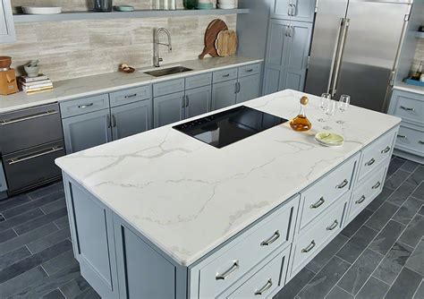 Calacatta Classique Quartz Slab | Quartz kitchen countertops, Kitchen countertops, Cost of ...