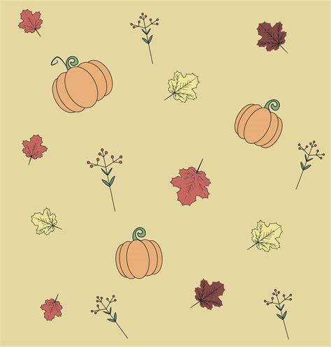 Download Fall Leaves And Pumpkins Wallpaper | Wallpapers.com