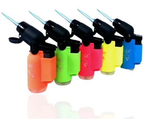 Eagle Torch 45 Degree Jet Flame Refillable Torch Lighter (Neon Colors) - 5 Pack | eBay