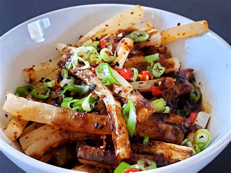 Korean-Style Daikon Fries — Lovin' It Keto