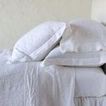 Bella Notte Linen Flat Sheet – Paynes Gray