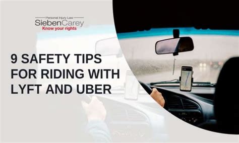 9 Safety Tips For Riding With Lyft And Uber | PPT