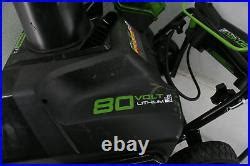 Snow Blowers » FOR PARTS Greenworks 2600402 Pro 80 Volt 20 Inch Snow Blower w Battery Charger