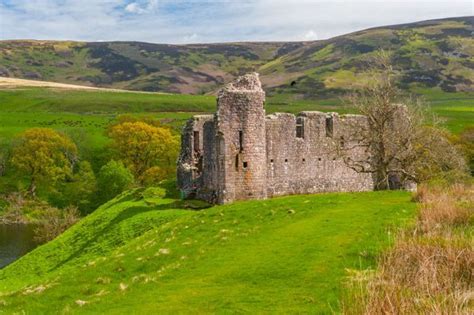 Morton Castle, Dumfries and Galloway. Scotland | Scotland castles ...