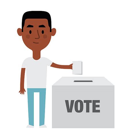 Best Black People Voting Illustrations, Royalty-Free Vector Graphics & Clip Art - iStock