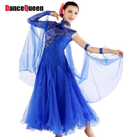 Ballroom Dance Competition Dresses 7color Viennese Waltz Dress M/L/XL Jabbawockeez Clothing 2018 ...