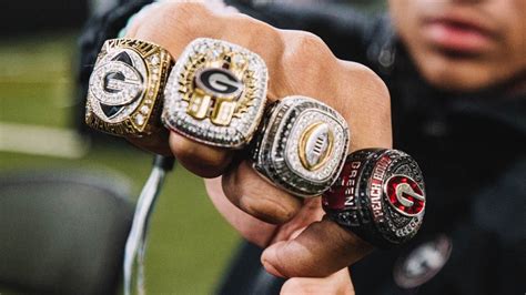 Kirby Smart's Georgia Bulldogs Unveil Championship Rings | Dawg Post