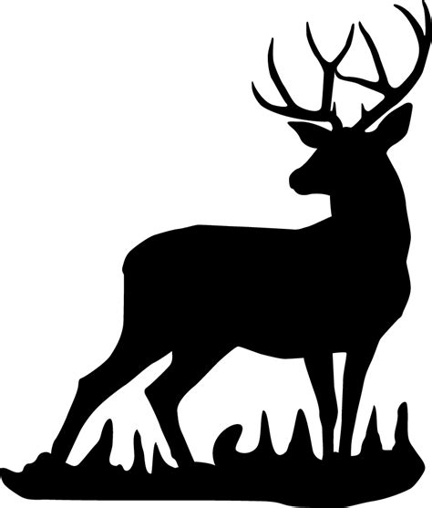 Mule Deer Buck Wall Decal