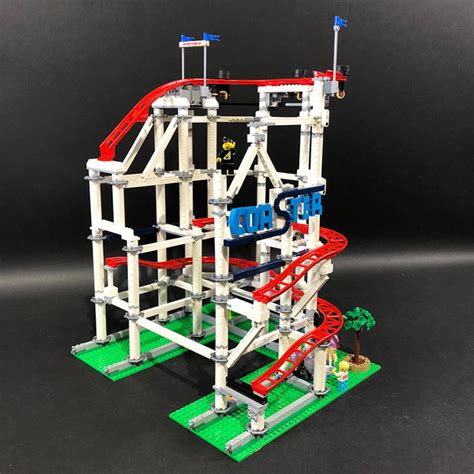 LEGO Roller Coaster 10219 Review and Lighting Journal – Light My Bricks EU