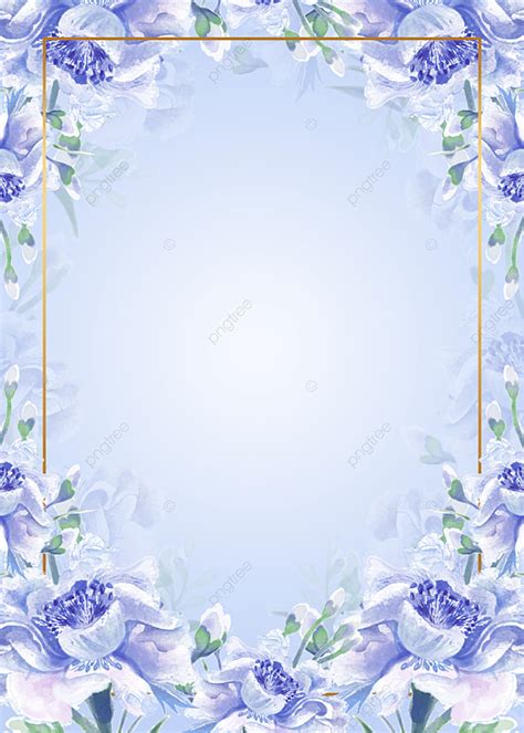 77+ Background Bunga Biru Putih Images & Pictures - MyWeb