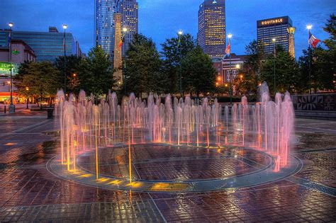 Atl115 | The fountains at Centennial Olympic Park, Atlanta G… | Flickr