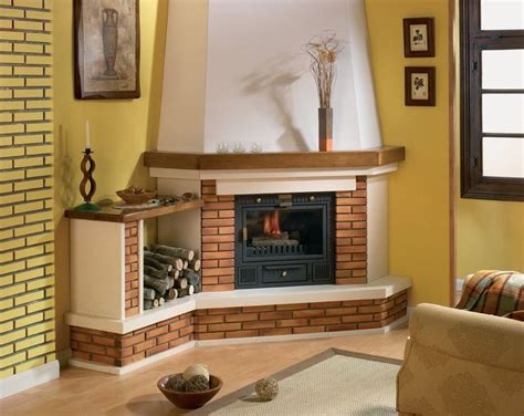 Pin en chimeneas | Diseño de chimenea, Chimenea de esquina, Casas con ...