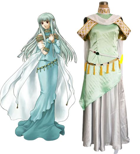 Ninian Cosplay Fire Emblem Rekka No Ken Costume Custom Made ...