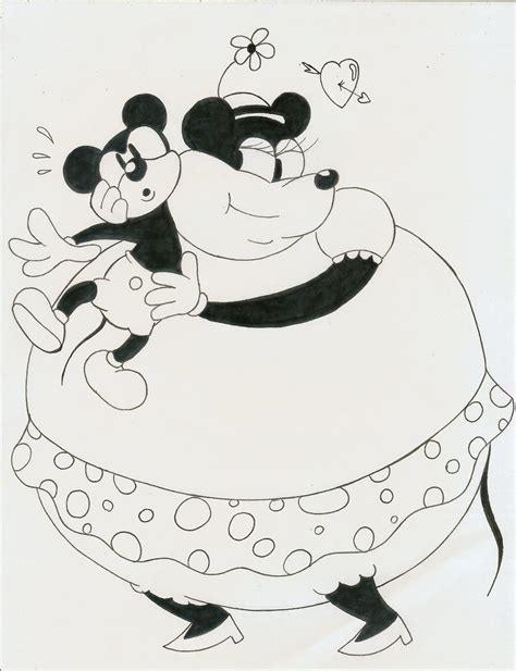 Obese Minnie mouse 1920's style by Robot001 on DeviantArt