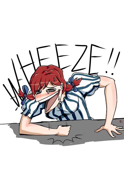 Wendy's Wheeze | Smug Wendy's | Fan art, Character design, Art