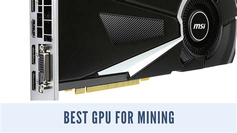 Best Graphics Card To Buy In 2020 For Mining | Coinsuggest