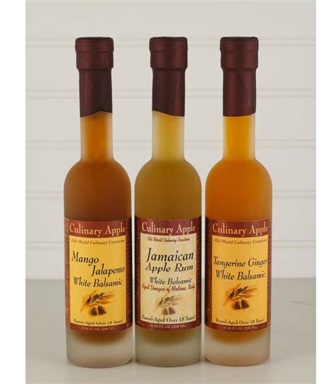 Aged White Balsamic Vinegars | Culinary Apple