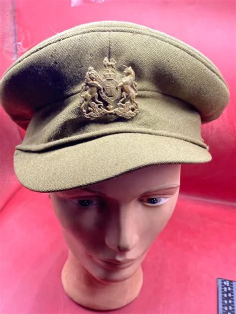 WW2 BRITISH ARMY General Service Corps Badged Officers Service Dress Cap $40.28 - PicClick