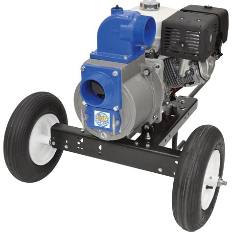 IPT Self-Priming Trash Water Pump — 4in. Ports, 37,800 GPH, 2in. Solids Capacity, 390cc Honda ...