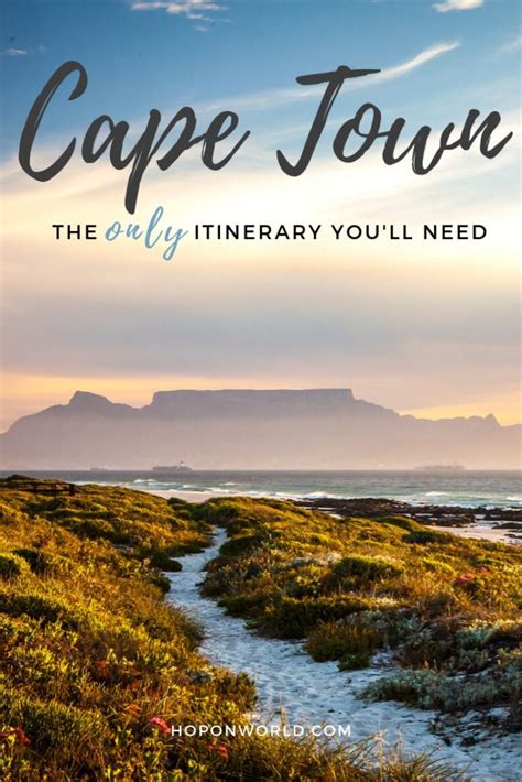 7 Days in Cape Town: An Exciting Cape Town Itinerary • Hoponworld