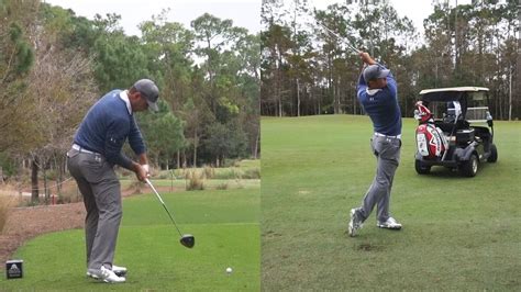 GARY WOODLAND - DRIVER & IRON SWING REGULAR & SLOW MOTION TIBURON GOLF ...