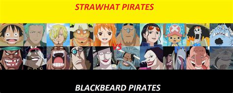 Strawhats pirates vs Blackbeard pirates by Casi0o on DeviantArt