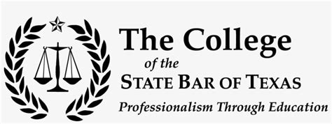 Black Txbarcollegelogo Png - Texas Bar College Logo Png Transparent PNG - 1181x386 - Free ...