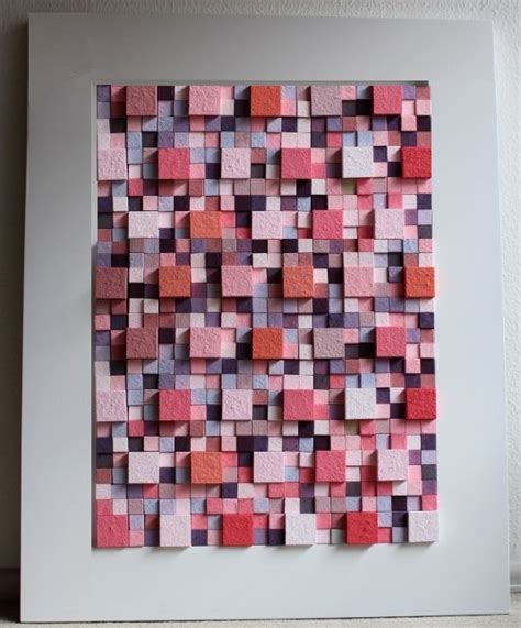 "colores 60 rosas" construccion de cubos de madera de diferentes tamaños sobre marco de madera ...