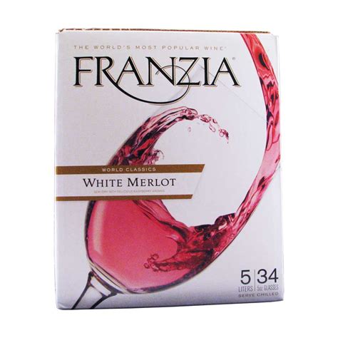 Franzia White Merlot Box WIne 5L - Elma Wine & Liquor