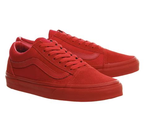 Lyst - Vans Old Skool in Red