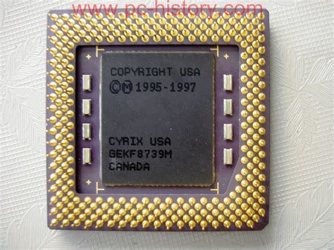 Cyrix 686 MX-PR200 66MHz - Музей компьютеров