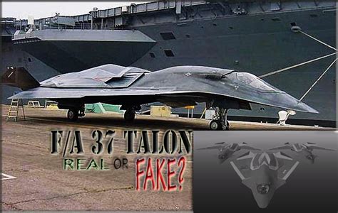 Military and Defense: F/A 37 Talon: Real OR Fake?